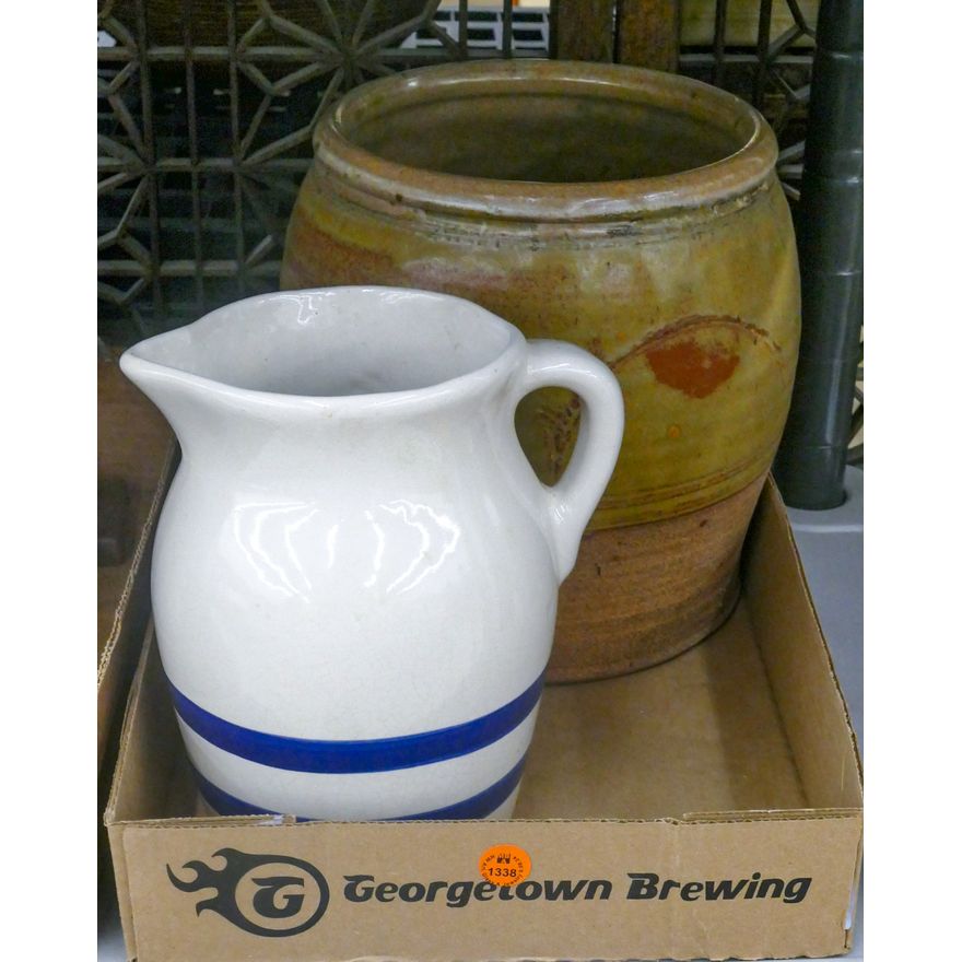 Box Old Crock and Pitcher