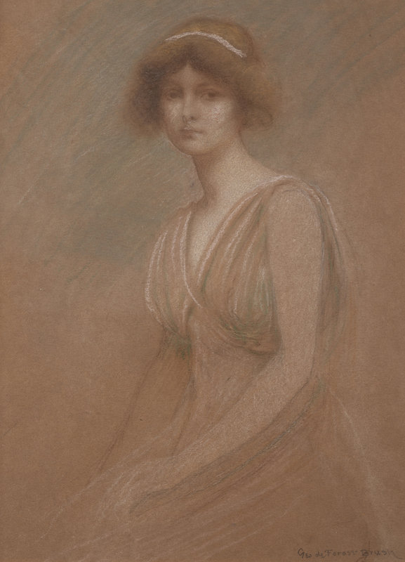George de Forest Brush
(American, 1855-1941)
Portrait of a Woman