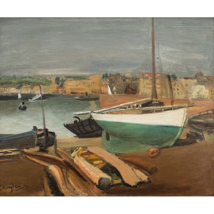 Henryk Hayden | Port w Cherbourgu, ok. 1938 r.