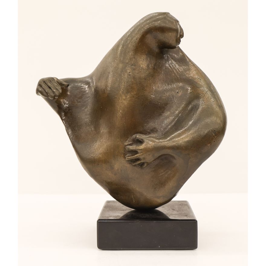 Erwin Binder ''Breeze of the Past'' 1970 Bronze