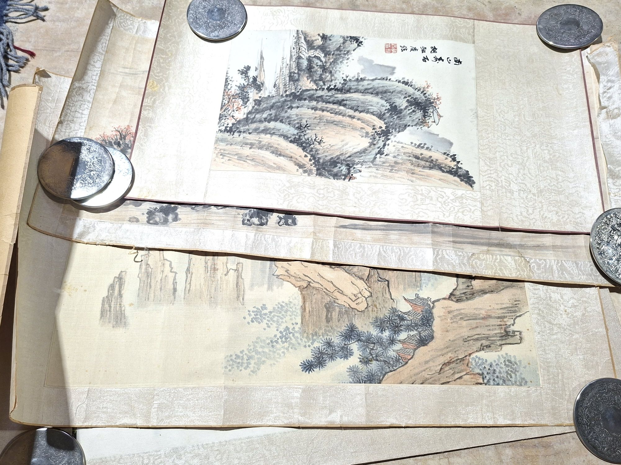 Chinese Unframed Artworks