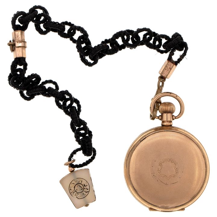 Great Britain, Victoria, Masonic Interest, Gold Master's Mark Jewel, Pocketwatch and Chain, c.1900, VGC