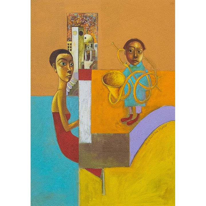 Constantine Popov 'Untitled - the musician'