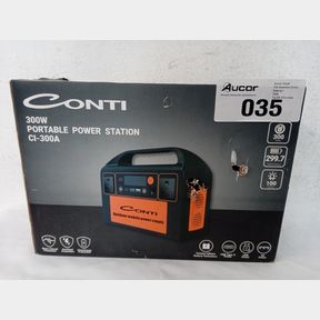 CONTI 300W POWER STATION | LITHIUM | DC- AC- USB | 298 WH | CI-300