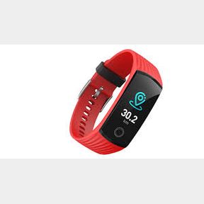 TurtleFit T Band Fitness Tracker - Red - Bar 9900937072785- 51748/10322 AS B1 (S9)