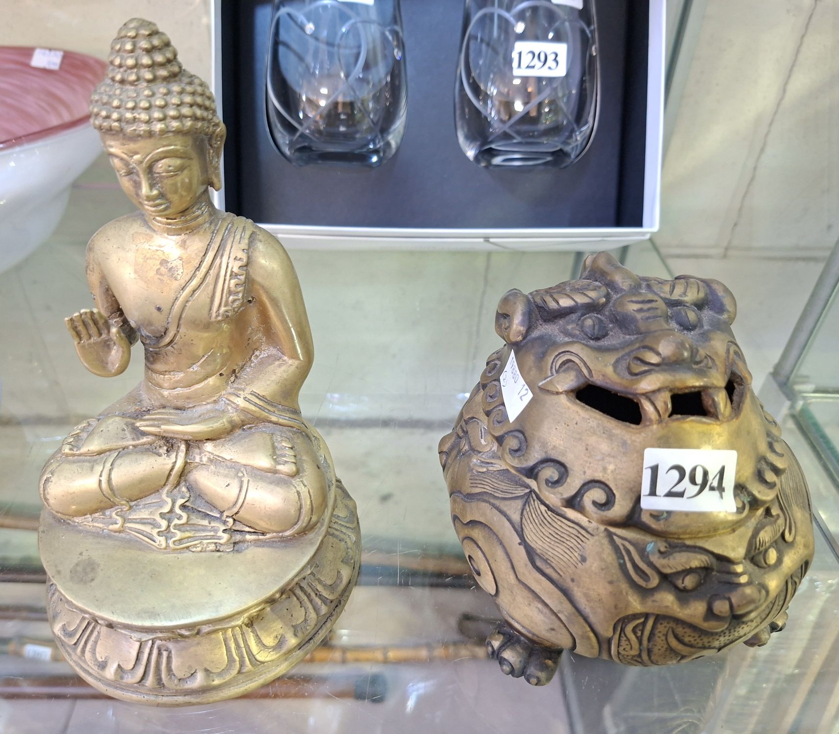 Brass Buddha And Demon Censor