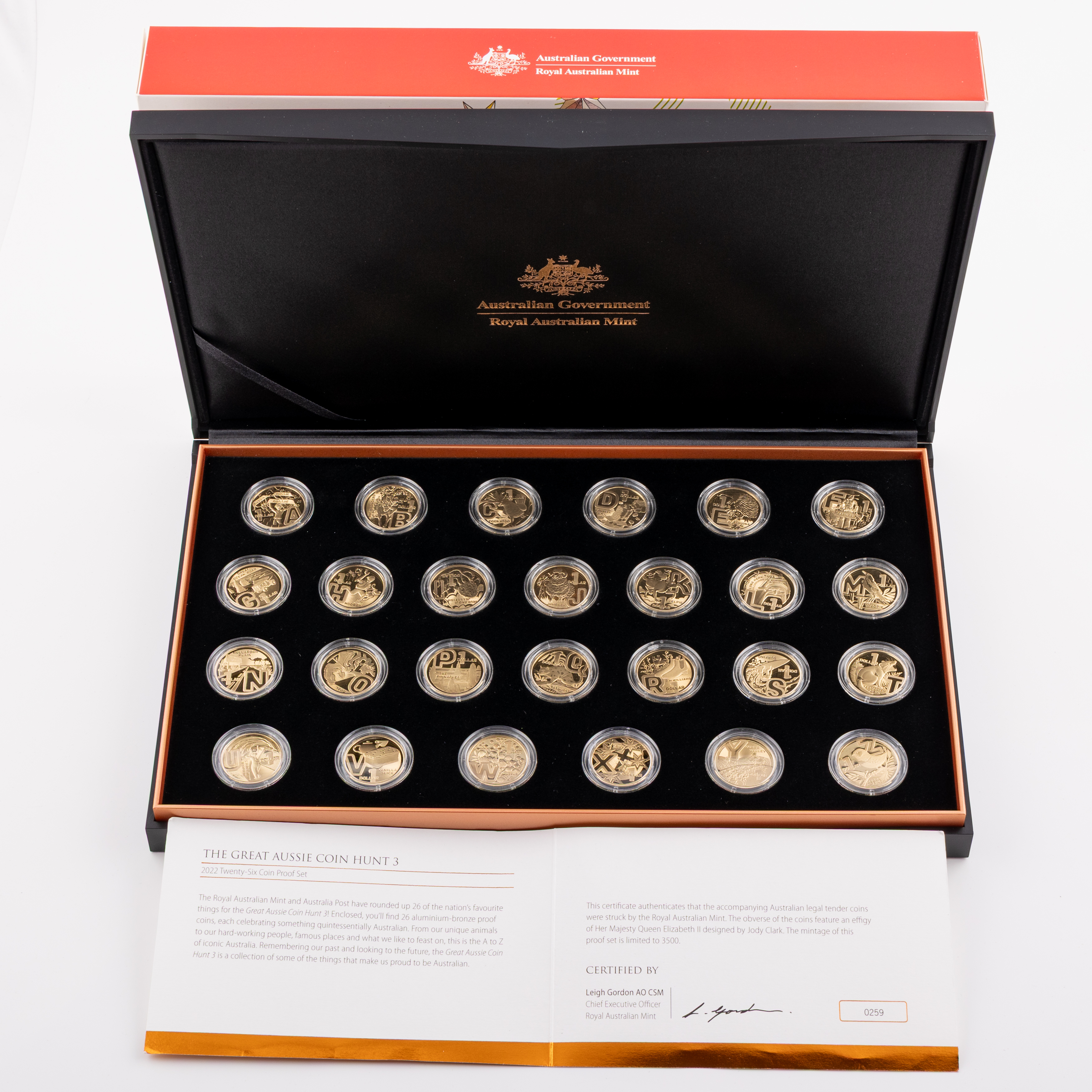 Elizabeth II, RAM Great Aussie Coin Hunt #3, One Dollar, 2022, FDC