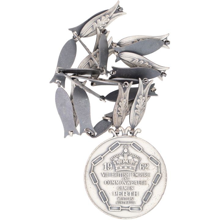 Perth Commonwealth Games, Participant's Silver Medal, 1962, EF