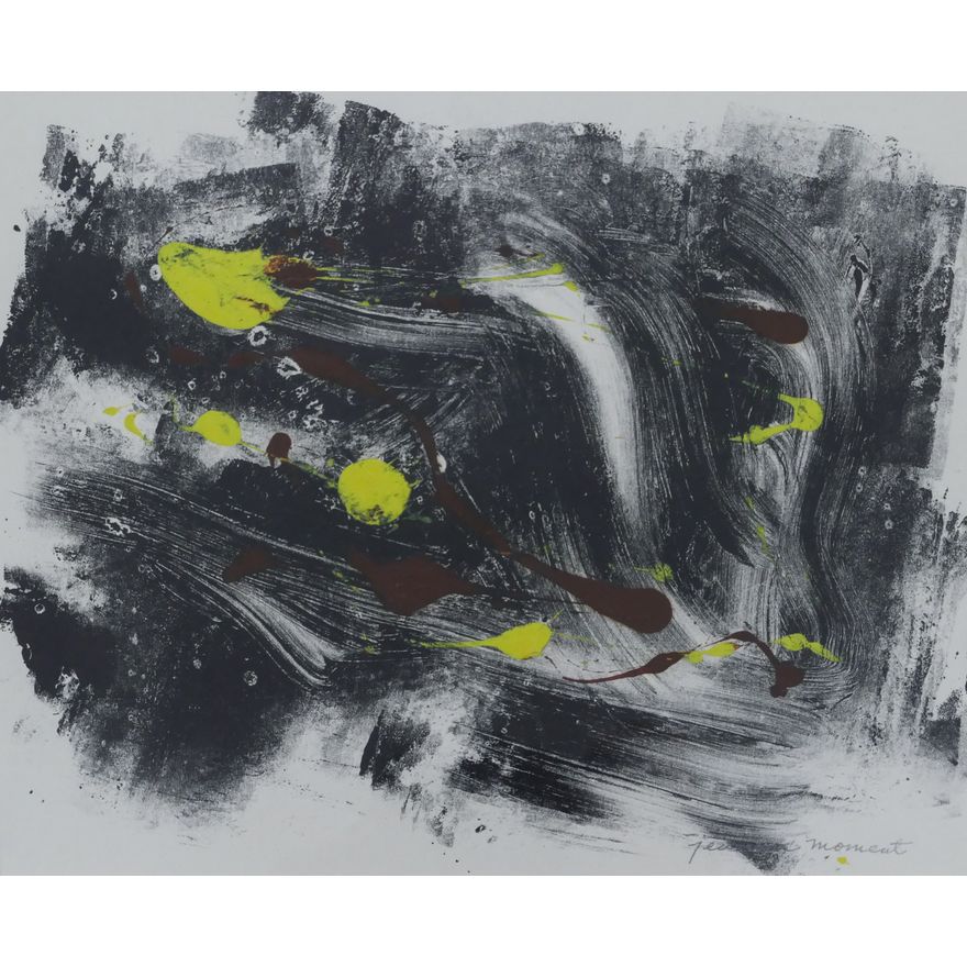 Jeanne Moment ''Forest Images'' Monotype