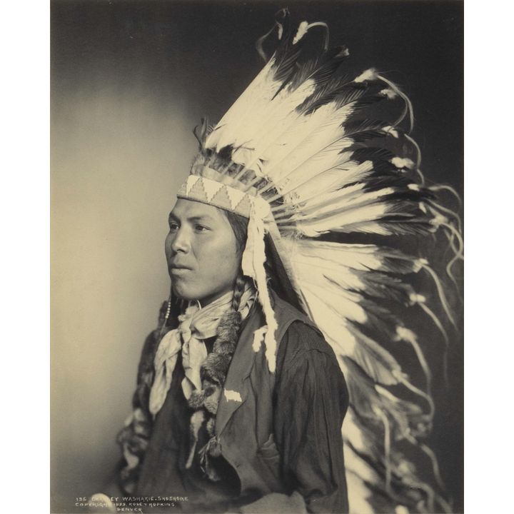 Rose & Hopkins, Charley Washakie · Shoshone, 1899