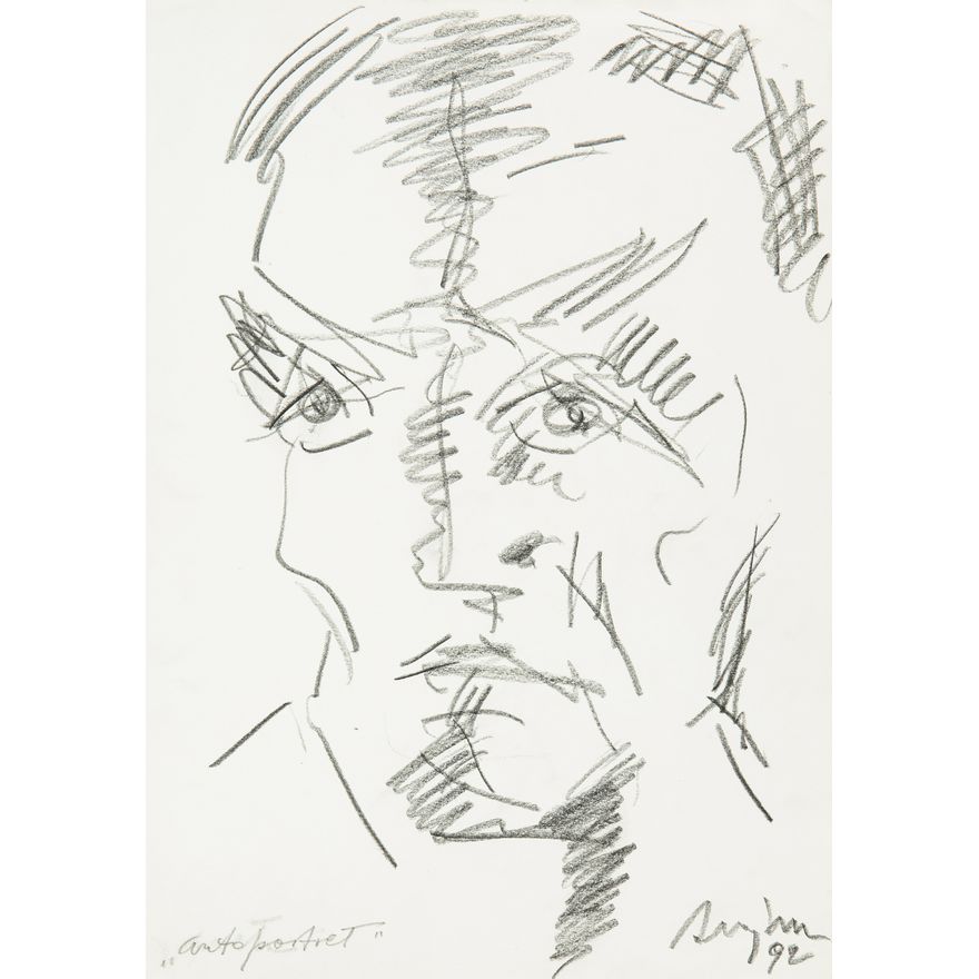 Józef Szajna | Autoportret, 1992