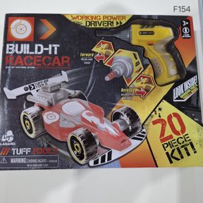BUILD IT RACE CAR WITH DRILL - 20 PIECE KIT - 51833/3528