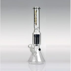 13.5 IN BONG BEAKER 8 TREE PERC GLASS SMOKING HOOKAH PHX337
