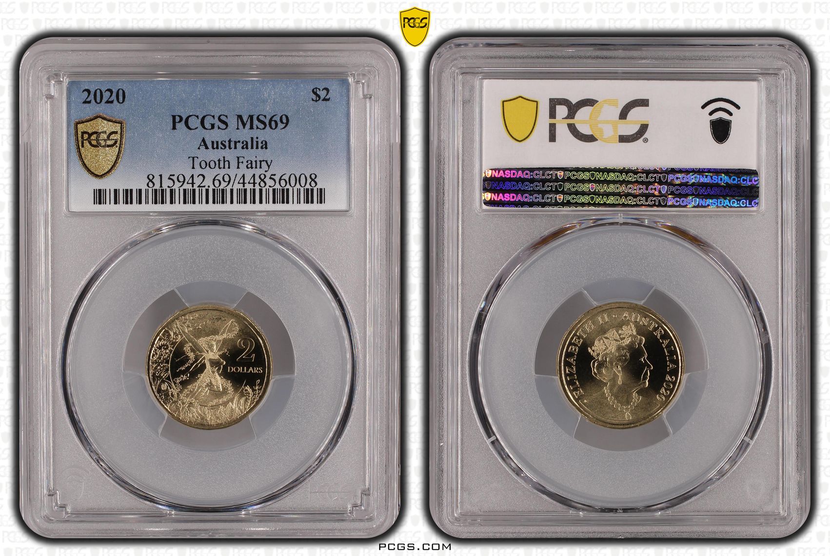 Tooth Fairy, Two Dollar, 2020, PCGS MS69