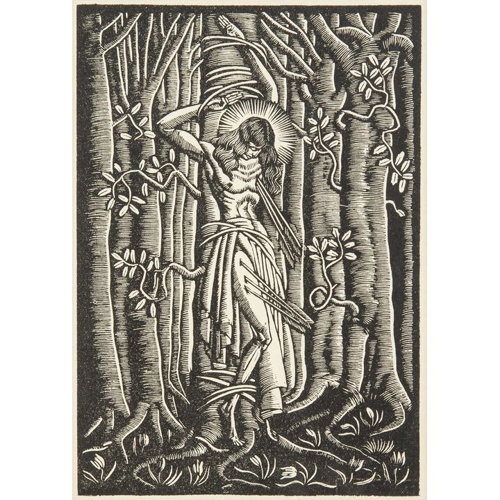 Władysław Skoczylas | Św. Sebastian