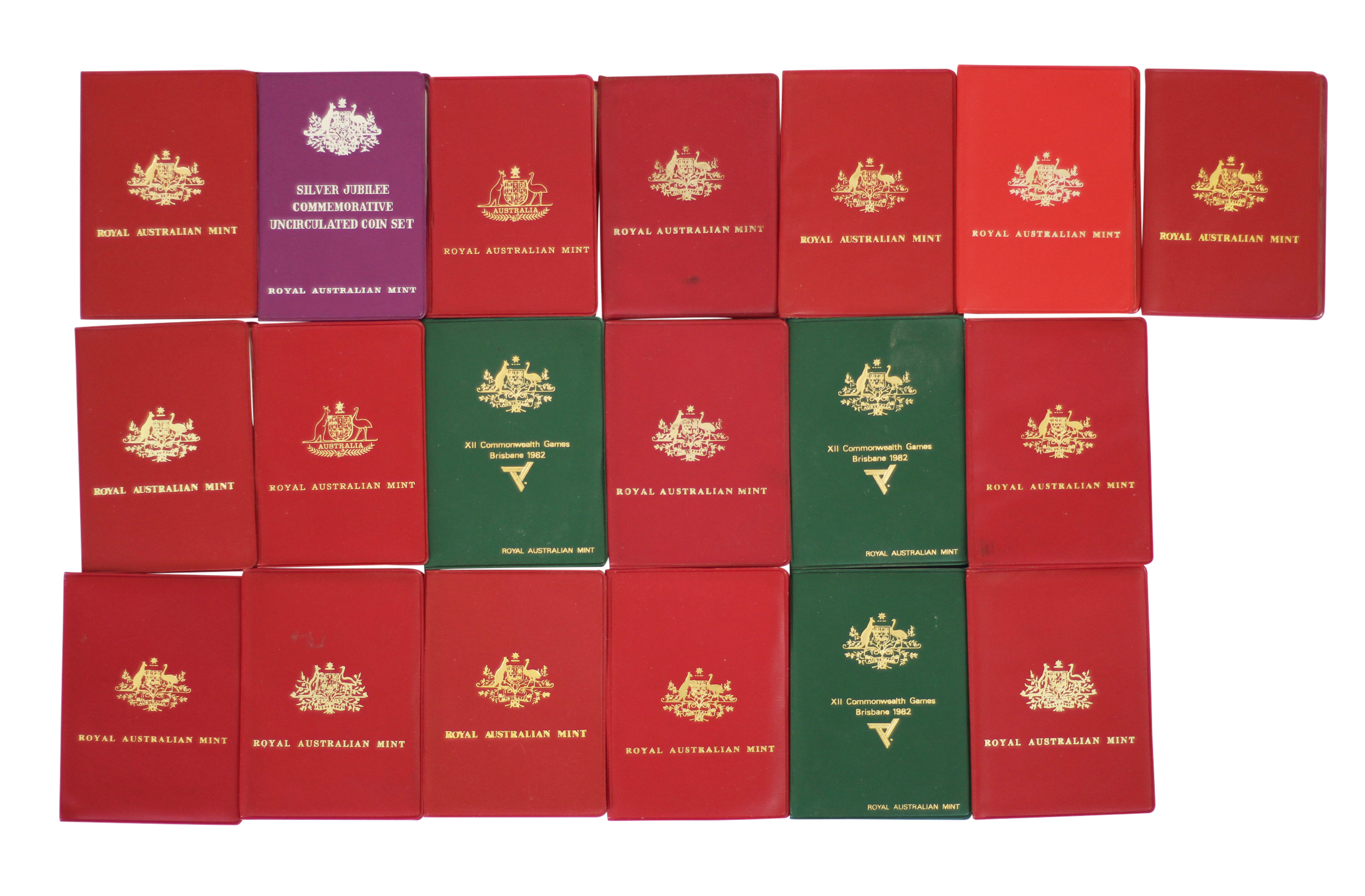 Sets, Mint sets, aUNC