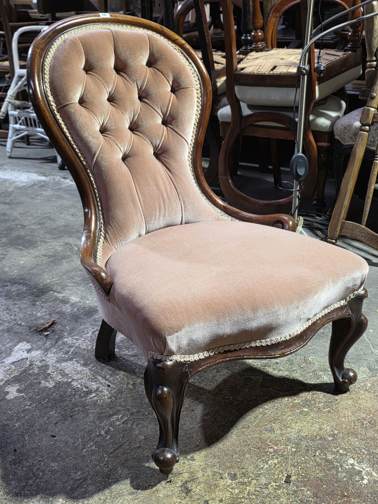 A Victorian Ladies Chair