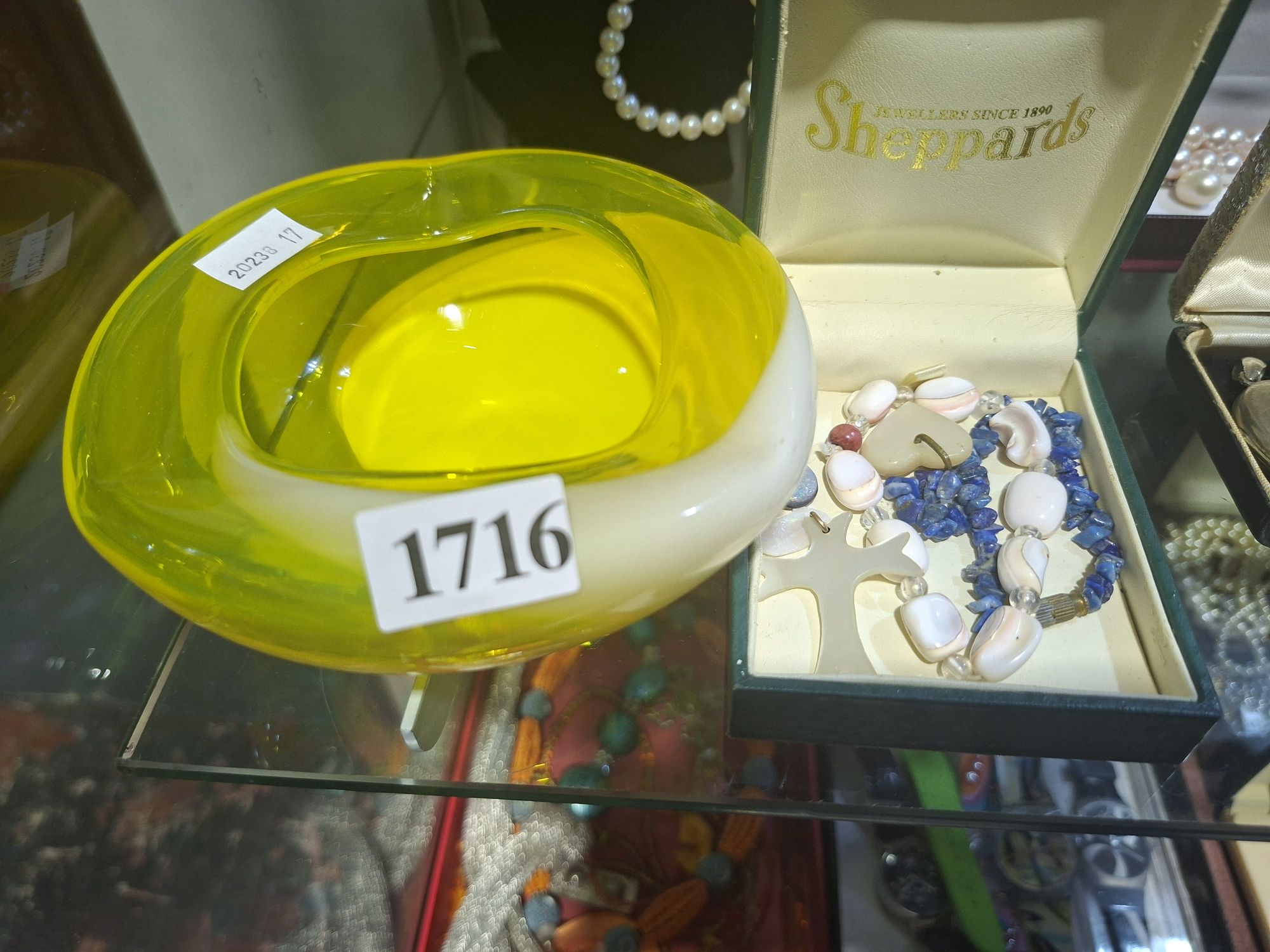 Retro Bowl And Stone Jewellery