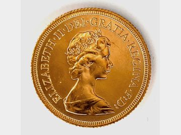1981 ELIZABETH II UNCIRCULATED GOLD SOVEREIGN