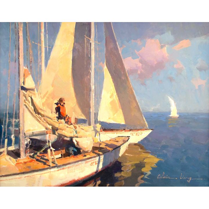 Sailing by Calvin Liang (1960- )