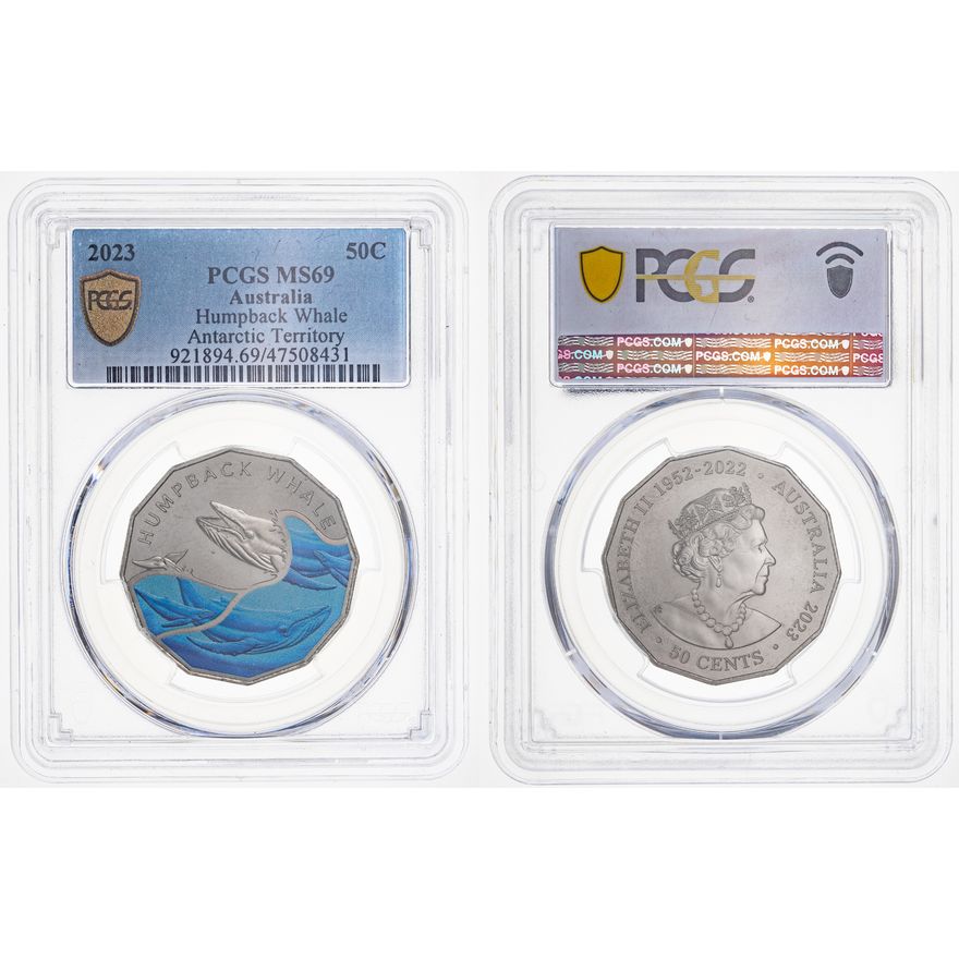 Fifty Cent, 2023, PCGS MS 69