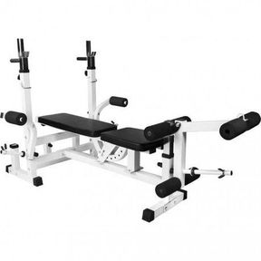 GOIRLLA SPORTS SA Universal Weight Bench Workstation White Universal Weight Bench Workstation White|