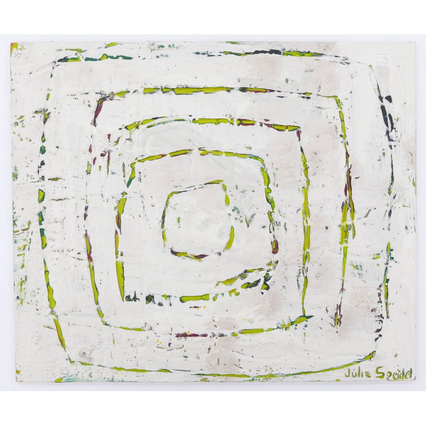 Julie Speidel ''Untitled'' 1990's Encaustic on Masonite