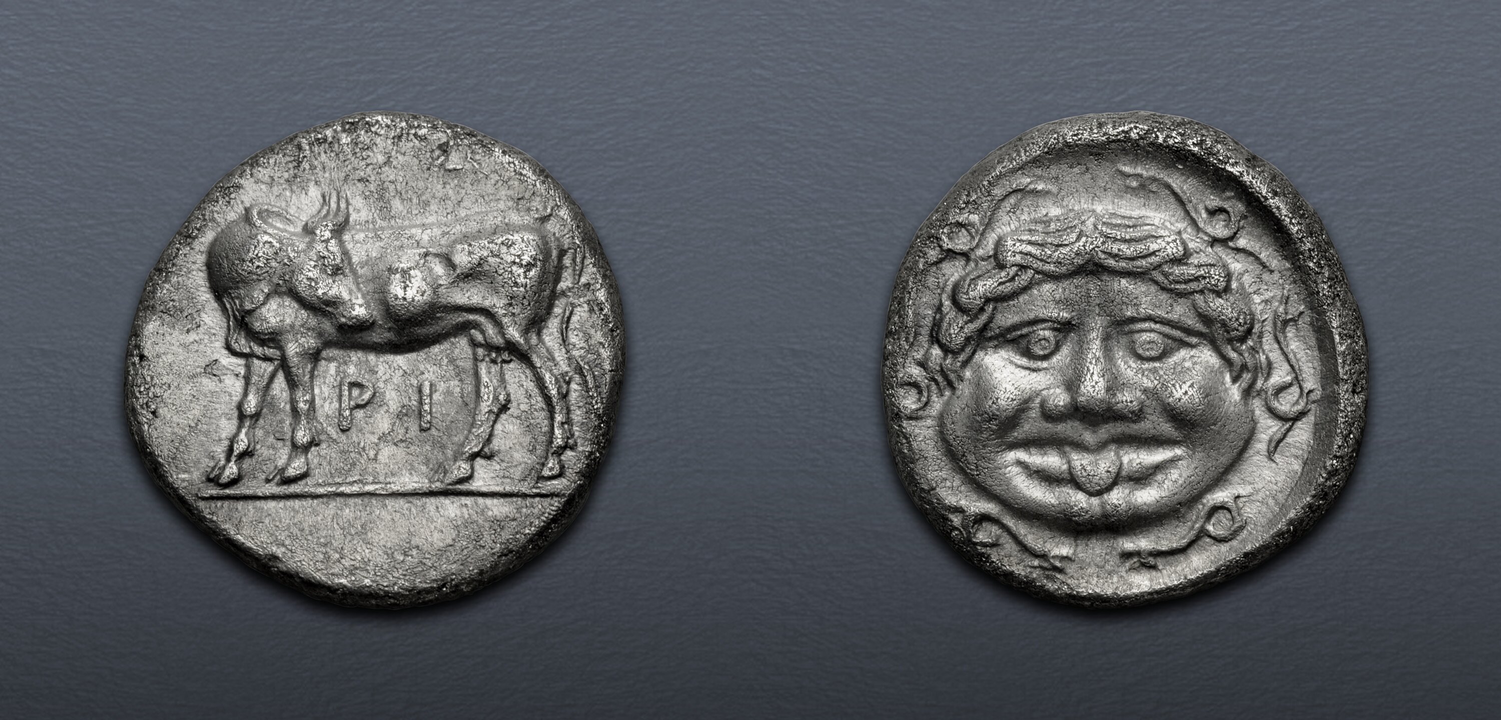 本物 4th Parion. MYSIA, century g 2.30 (13.5mm, Hemidrachm AR BC. アクセサリー