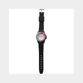 Mimbee Time Teach Watch Silicone Easy To Learn The Time Face Black 6 12 years |NEEDS BATTERY