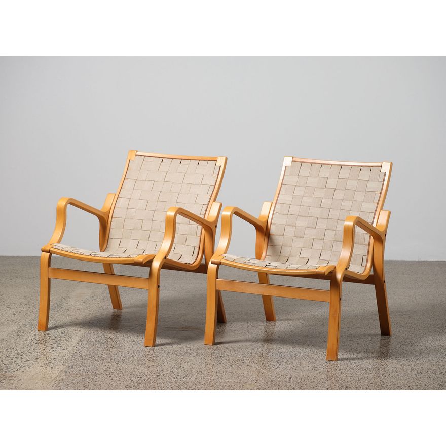 Finn Ostergaard - Pair of ‘Albert’ easy chairs