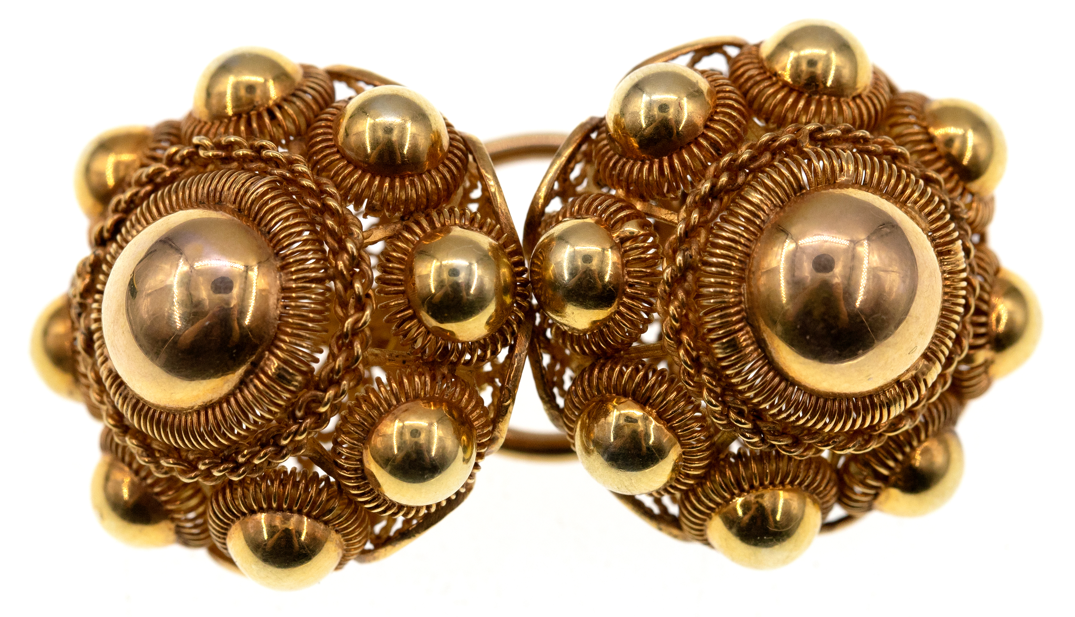 357 · India, Indian Army, Gold Buttons, 1870s, VGC