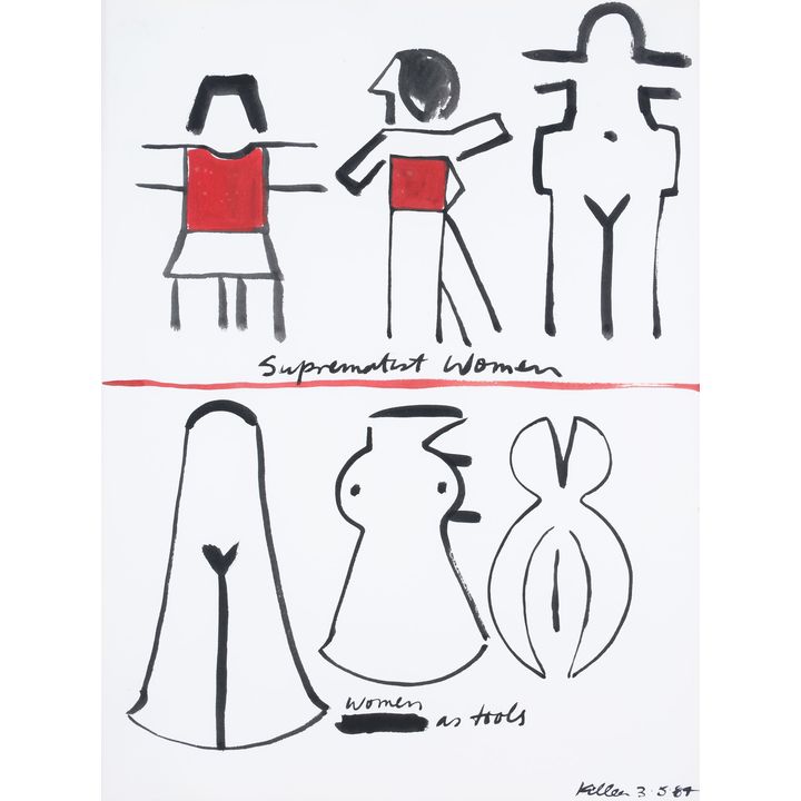 Richard Killeen ‘Suprematist Women ... women as tools’