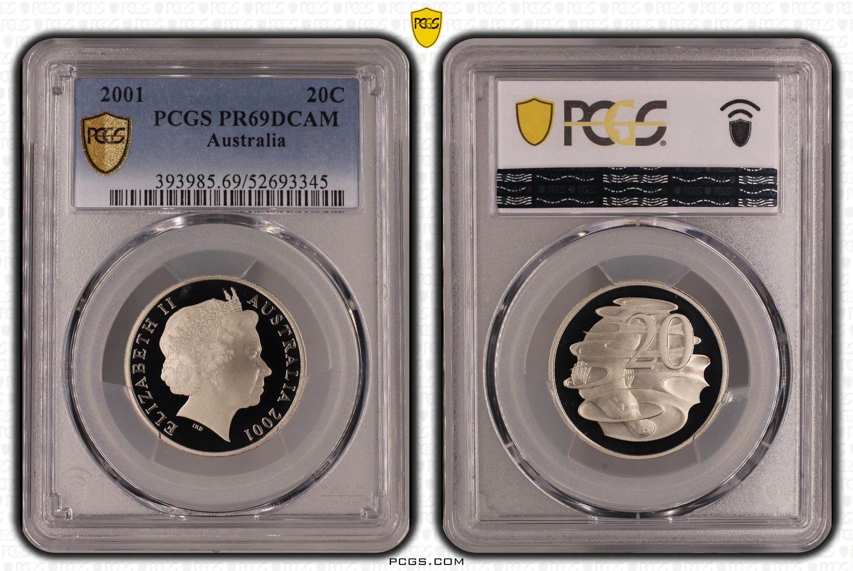 Twenty Cent, 2001, PR69DCAM