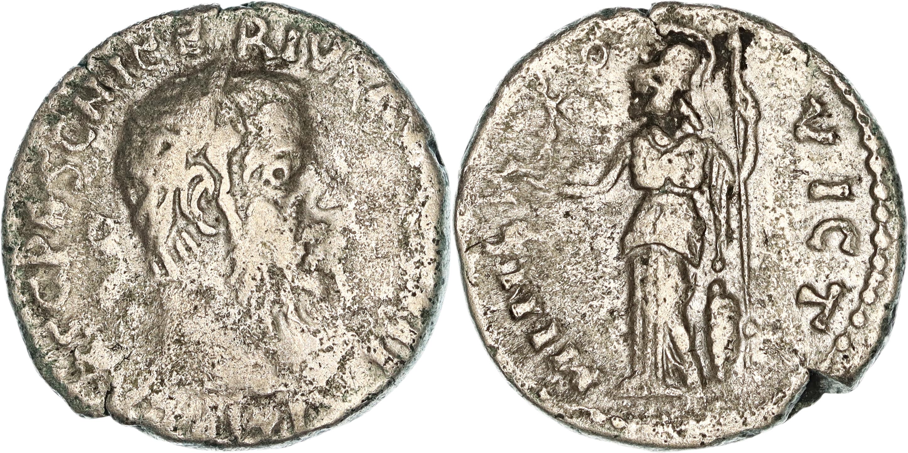 Roman Empire, Pescennius Niger, Silver Denarius, 193-194 AD, gF