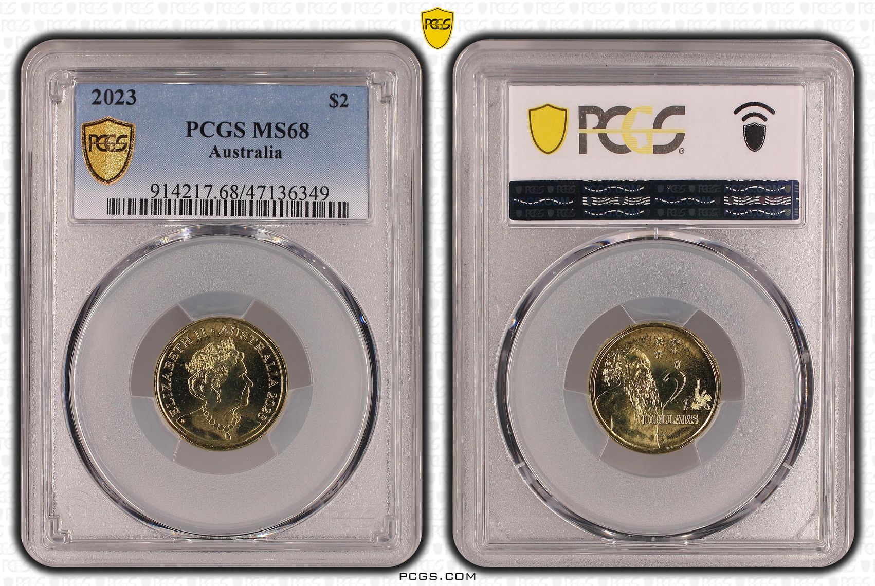 Elizabeth II, Two Dollar, 2023, PCGS MS68