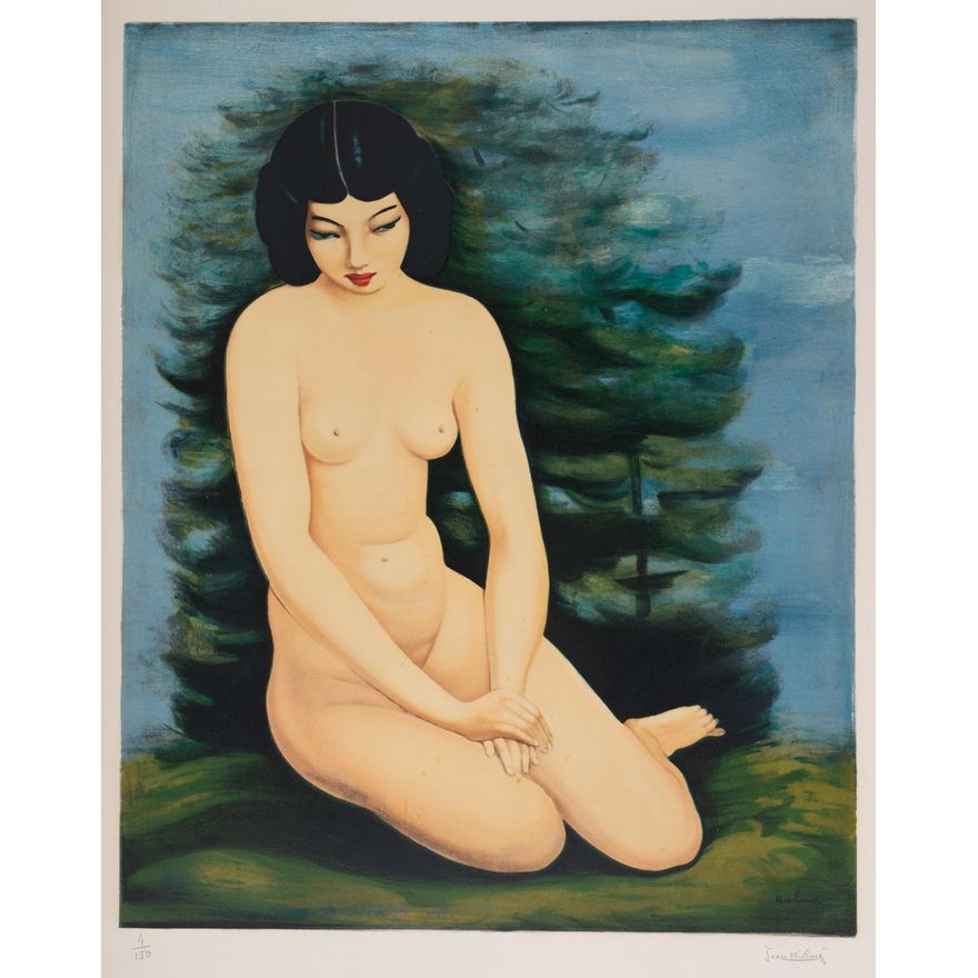 Mojżesz Kisling | Akt