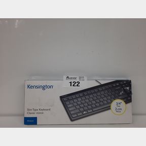 KENSINGTON ADVANCE SLIM TYPE USB KEYBOARD - BLACK