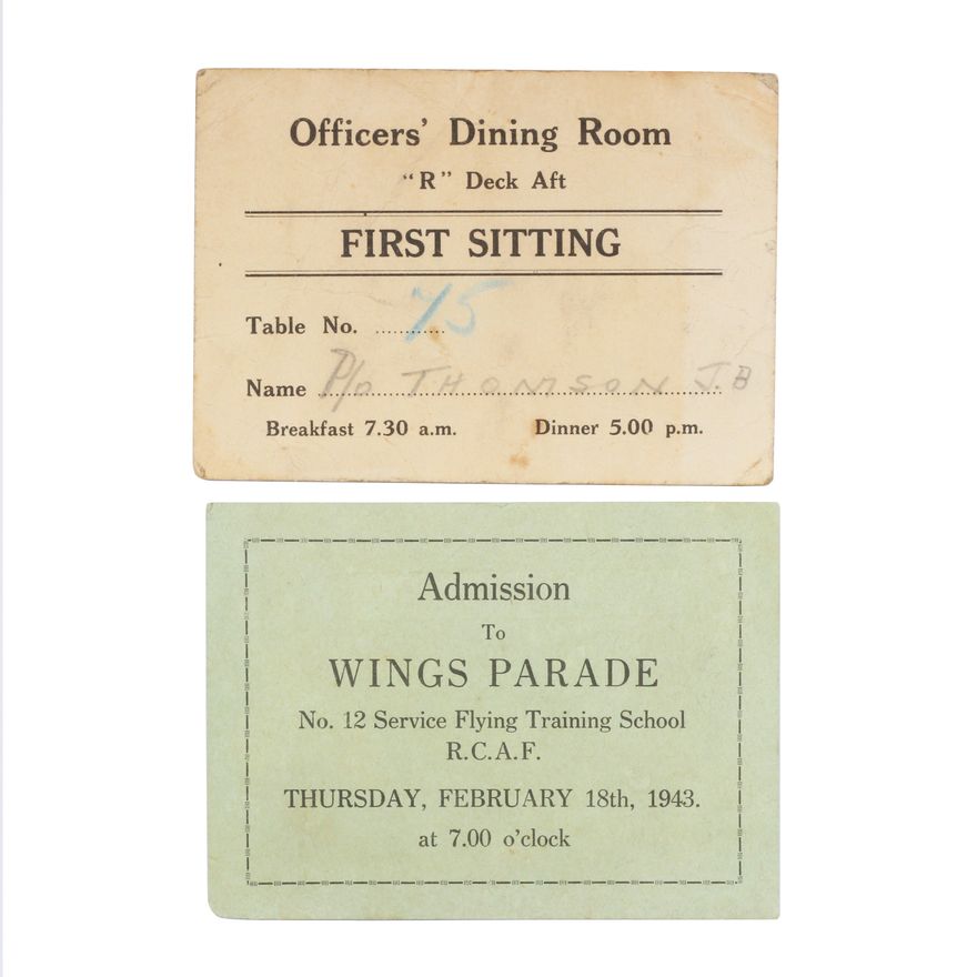 Australia, Officer"s Dining Chit