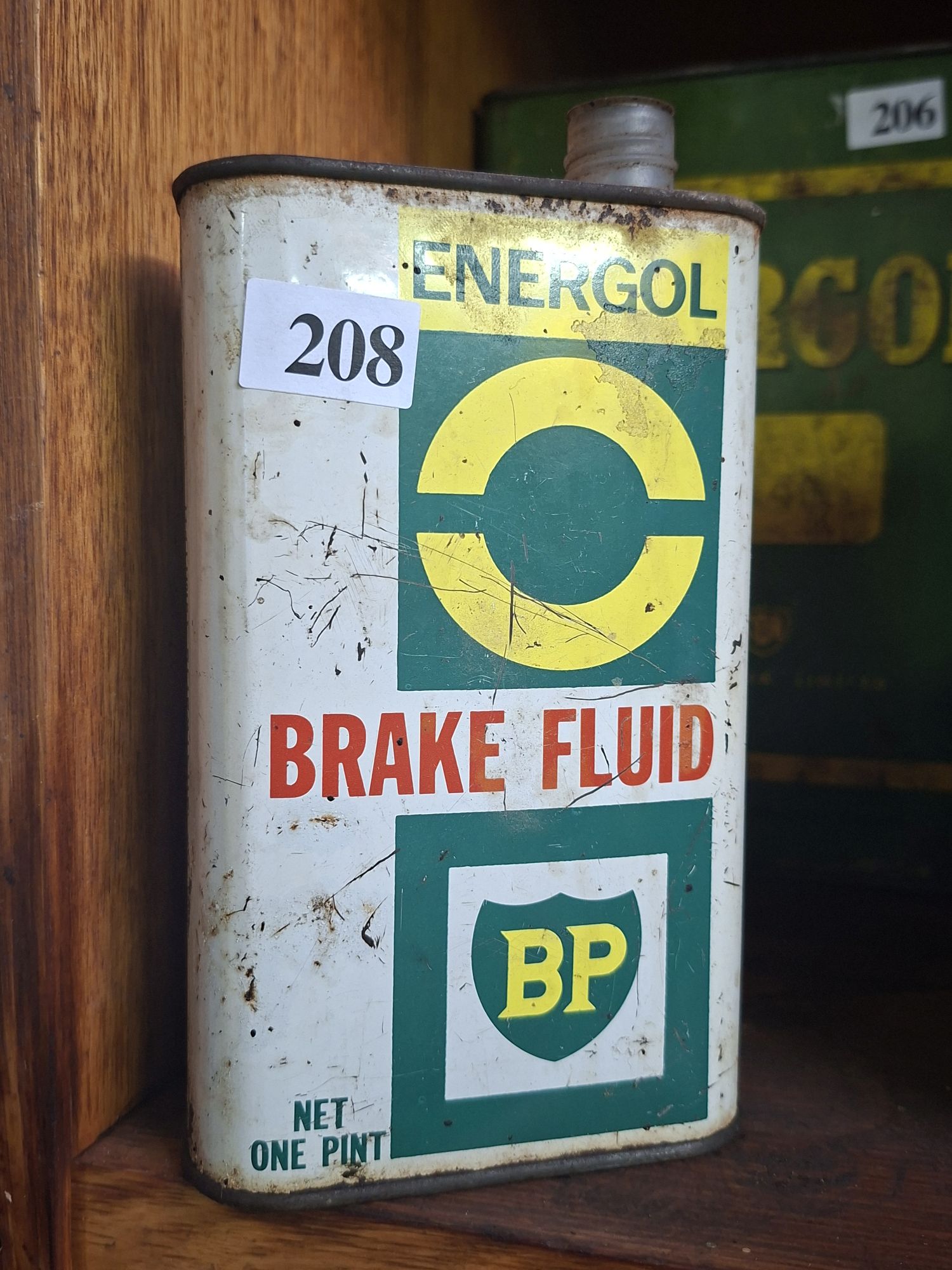 Bp Brake Fluid Tin