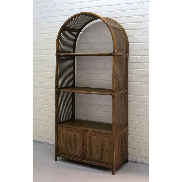 RATTAN DISPLAY SHELF