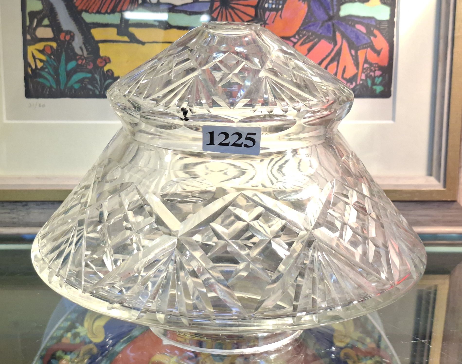 CUT CRYSTAL LAMP SHADE