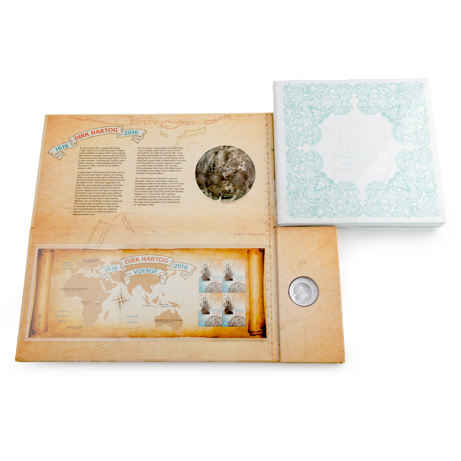 Elizabeth II, Perth Mint/Australia Post, One Dollar, 2015 - 2016, FDC