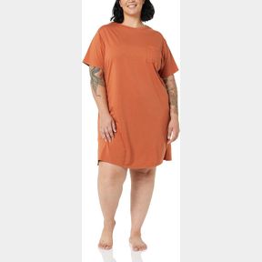AMAZON ESSENTIALS WOMEN'S KNIT JERSEY SLEEP TEE NIGHTDRESS - DISCONTINUED COLORS