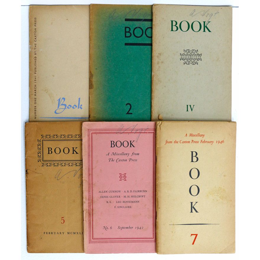 CAXTON PRESS - Book, A miscellany Numbers 1 - 7
