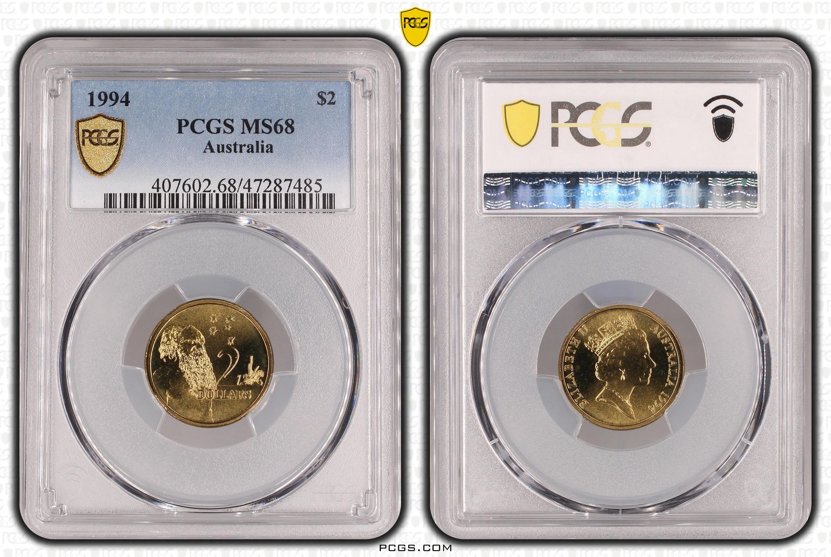 437 · Elizabeth II, Two Dollar, 1994, PCGS MS68