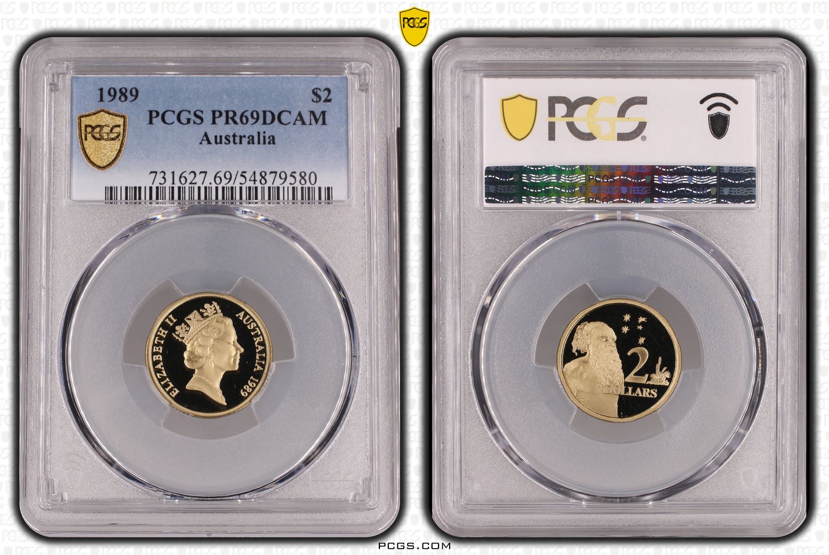 Two Dollar, 1989, PCGS PR69DCAM