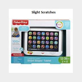 Fisher-Price Laugh & Learn Smart Stages Tablet (Slight Scratches)-51663/19268 B5 (S7)