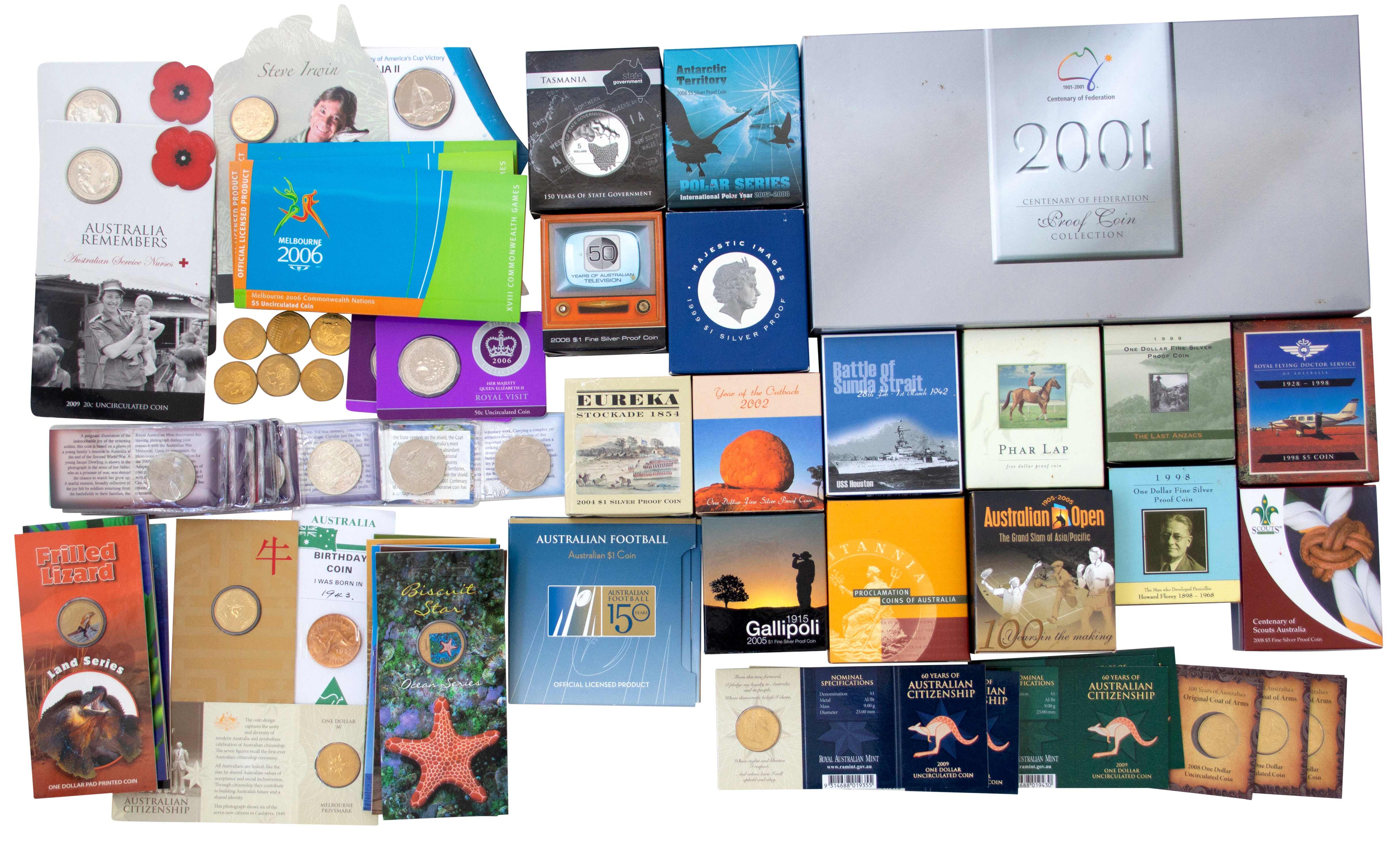 Set, Proof Set, 2001, FDC