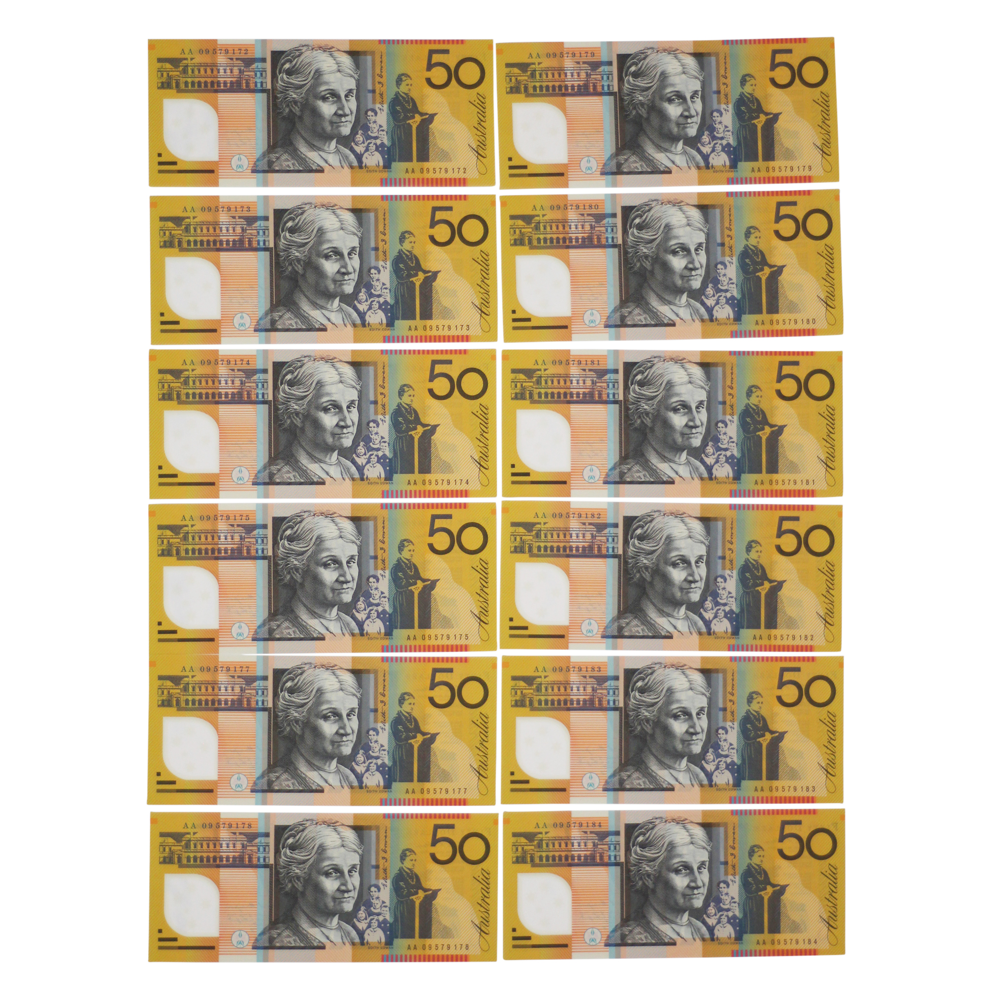 2273. · Stevens/Henry, Fifty Dollars, 2009, UNC