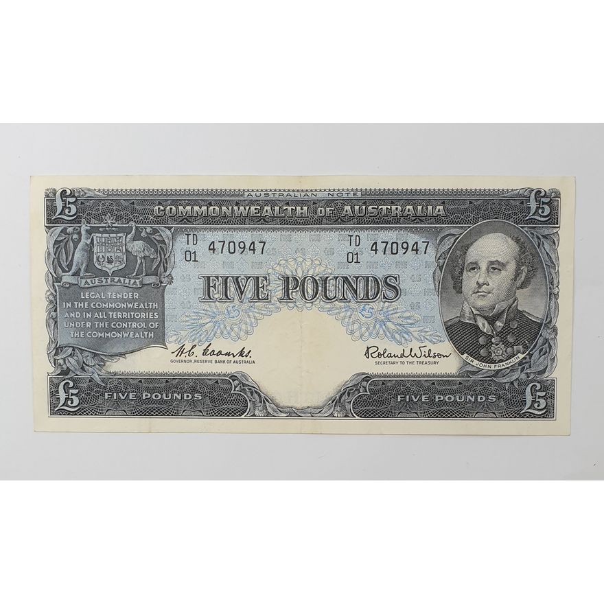 CoA C/W Five Pound Note